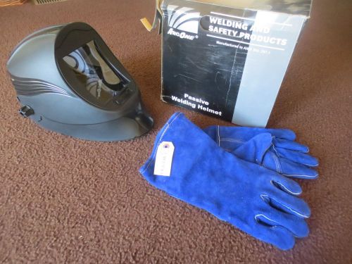 Welding helmet passive  viper  arcone black 5x4 shade 10 for sale