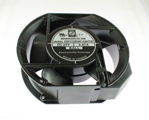 New Orion Brushless Fan 24VDC 5 Blades Plug Leads 24V DC .97A 12W