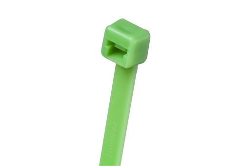 Panduit PLT2S-M109 Pan-Ty Cable Tie, Polypropylene, Green, Standard Cross Sectio