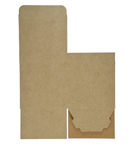 4in. X 4in. X 4in. Kraft Gift Boxes - Pack of 10