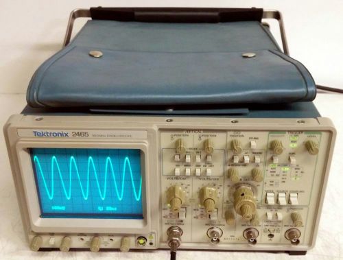 TEKTRONIX 2465 300MHz 4CH OSCILLOSCOPE