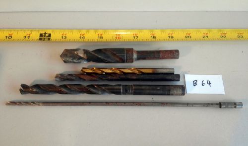 Lot of 5 Used &amp; new Drill bit B64