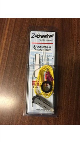 ZEBRA INSTRUMENTS &#039;5 AMP SYSTEM CIRCUIT BREAKER&#039; ZK005