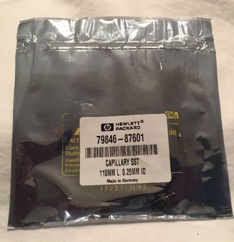 Hewlett packard capillary sst 110mm l. 0.25mm id 79846-87601 for sale