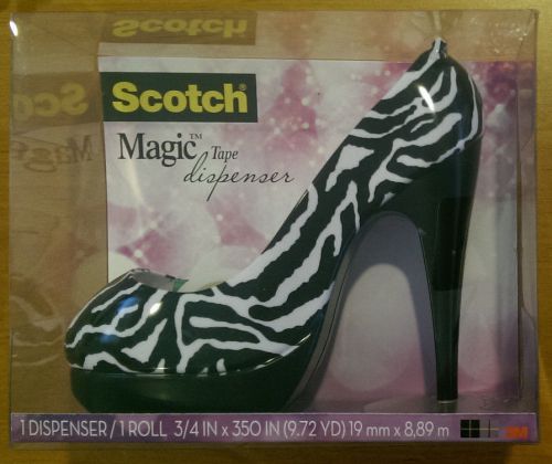 Scotch Magic Tape Dispenser ZEBRA High Heel