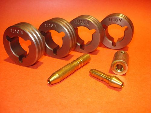 Genuine MILLER 151029 1/16&#034; V-Grooved Drive Roller Set 151 029 for 60, 74 Series