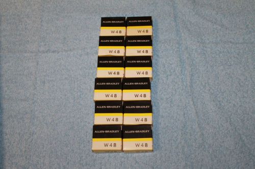 Lot of 12 NEW Allen Bradley W48 Thermal Overload Heater Element ~FREE SHIPPING