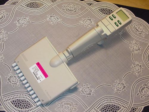 Rainin 5-50uL LTS Electronic Pipette Variable Multichannel 12-Channel