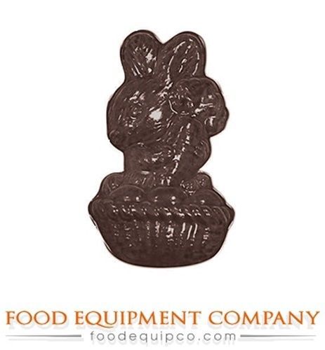 Paderno 47865-05 Chocolate Mold bunny 2&#034; L x 1-1/8&#034; W x 9/32&#034; H 12 per sheet