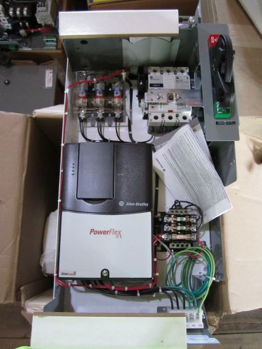 New allen bradley vfd 5-7.5hp mcc 20ad011a0aynanc0 powerflex 70 complete for sale