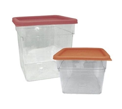 Update International SCQ-8PC Storage Container 8 quart - Case of 24