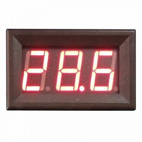 4.0-30v digital red mini led auto car truck  voltage volt panel meter for sale