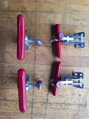 Lot of (4) Destaco ? DE-STA-CO ? T Handle Clamps