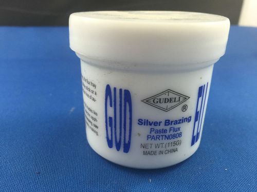 GUDELI  Powdered Brazing PASTE Flux 115grams for SILVER WELDING FRIDGE FREEZER