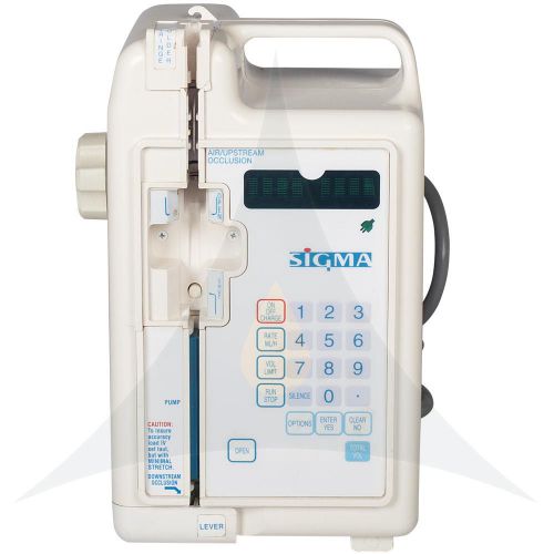 Securas or abbott sigma 8000 infusion iv pump (securas or abbottcalibrated) for sale