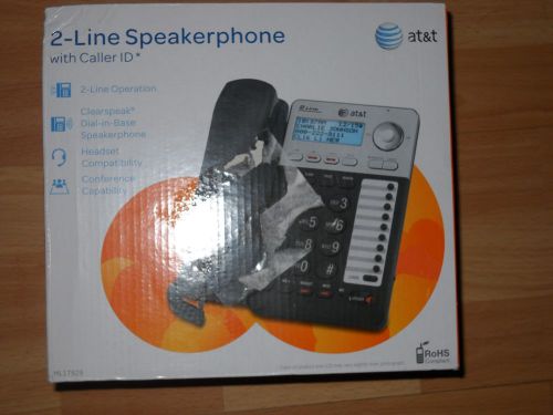 New AT&amp;T ML17929 2 Line Office Speakerphone Caller ID Conference Capability-NEW