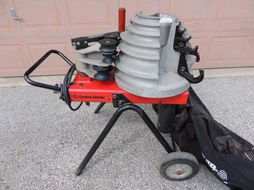 GB GARDNER BENDER B2000 CYCLONE CONDUIT PIPE BENDER 1/2&#034; TO 2&#034; RIGID IMC EMT