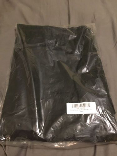 KNG Black Cargo Chef Pants Sz 3XL New