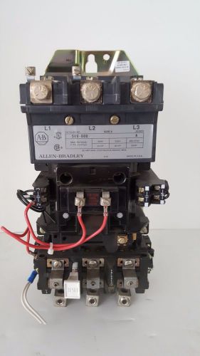 USED Allen Bradley 509-DOD Motor Starter Module Size 3 25-50 HP