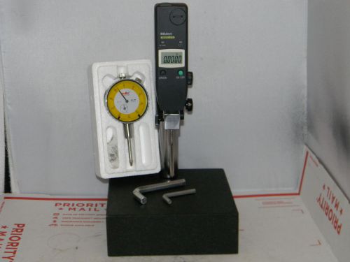 1&#034; Mitutoyo Digimatic Indicator #576-123,.0005,6&#034;x 6&#034; Granite Stand,1&#034; Dial Indi