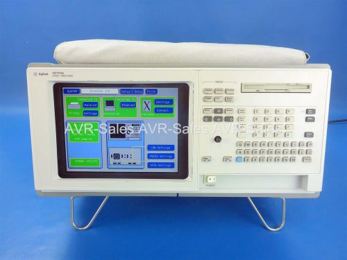 Keysight agilent 1670g 136 channel portable logic analyzer w/pods cables grabber for sale