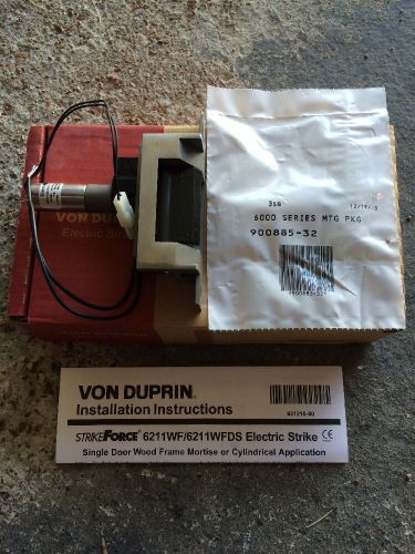 Von Duprin STRIKEFORCE 6211 WF 6211 WFDS Electric Strike 24VDC US32D