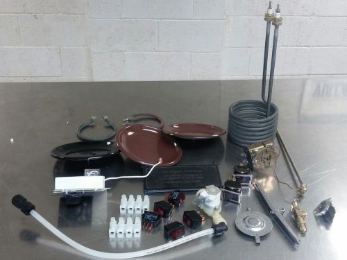 Bloomfield Coffee Brewer Parts Lot- heater,thermostat, solenoid , more