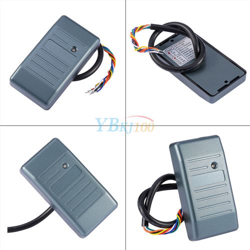 Waterproof Proximity RFID ID Card EM Reader For Wiegand 26 / 34 Interface 125KHz