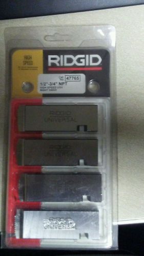 Ridgid 1/2&#034;-3/4&#034; high speed universal right hand