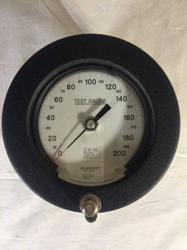 Ashcroft Test Gauge Temperature Compensated 0-200 0.5 Psi Subd  6&#034;