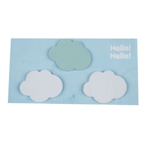 K9 Sticky Notes Memo Note Lovely Forest Story Clouds Shape