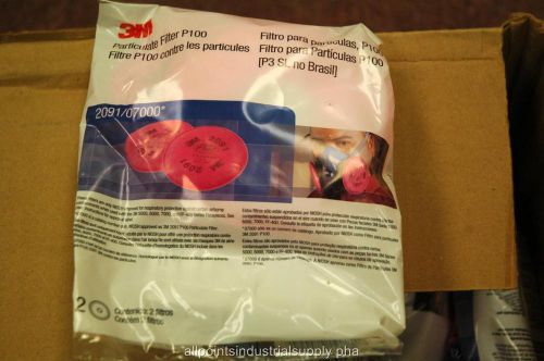 3M™ Particulate Filter 2091/07000 P100 Respiratory Protection 14 PKS- 28 PCS