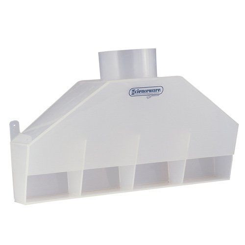 SP Scienceware Bel-Art H50016-0000 Tapered Rear Exhaust Polypropylene Fume Hood;