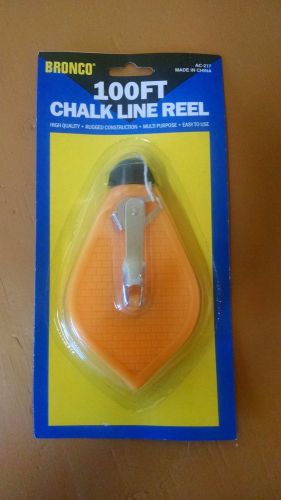 100&#034; Bronco chalk line reel