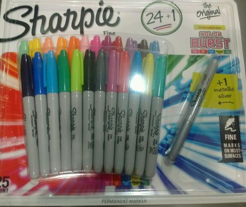 Sharpie Permanent Markers 25 count Marcadores permanente