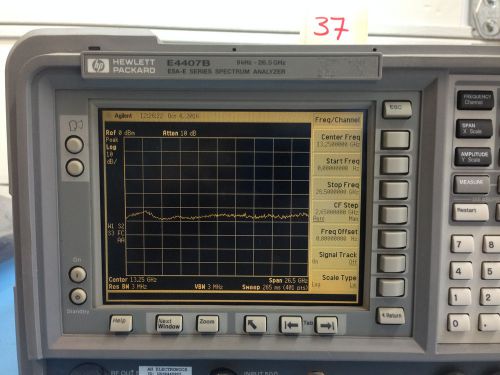 Hewlett Packard E4407B ESA-E Series Spectrum Analyzer, 9 KHz - 26.5 GHz,