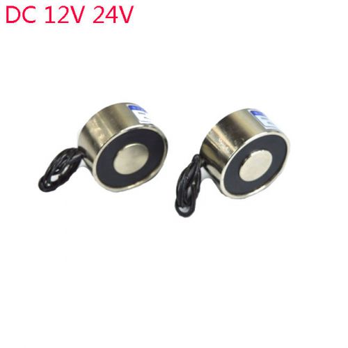 12v 24v18kg 180n solenoid lifting magnet electromagnet holding electric x 1 for sale