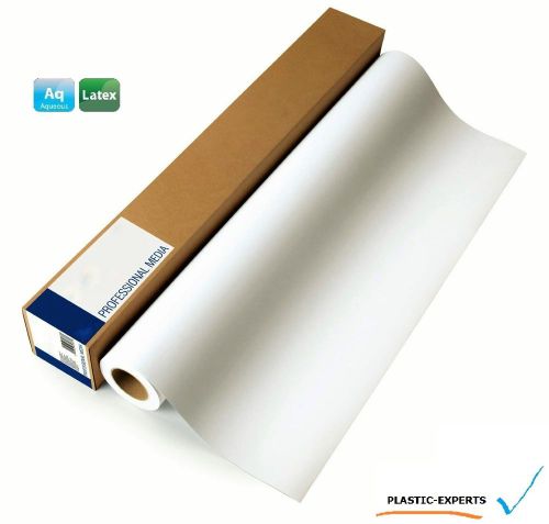 Inkjet Matte White Imaging Photo Paper 140 Gram Water 7mil 42&#034; x 100&#039; (1 Roll)