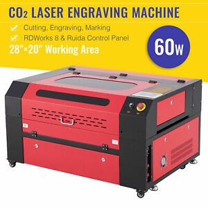 OMTech 60W 28x20 Inch CO2 Laser Engraver Cutter Engraving Machine with Ruida