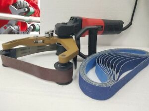 Tube Belt Sander Stainless Steel Pipe Polisher 260 Belt Around Pipe Sanding Tool