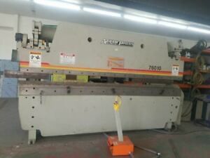 2009 Accurpress 76010 Hydraulic Press Brake (#4199)