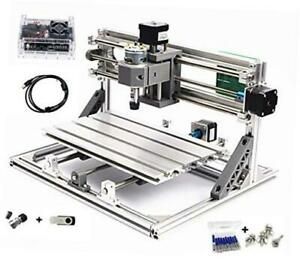 3 Axis Desktop DIY Mini CNC 3018 Router Kit GRBL Control Plastic Acrylic PCB