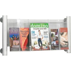 Safco Luxe Literature Rack 4133SL 4133SL  - 1 Each