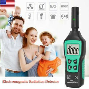 Pro Digital Electromagnetic Radiation Detector LCD EMF Meter Dosimeter Tester