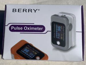 Berry Pulse Oximeter, Grey Brand New In Box!