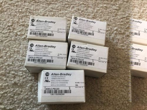 Allen Bradley 140M-C-PEC23 Ser. A Connection Module NEW NIB