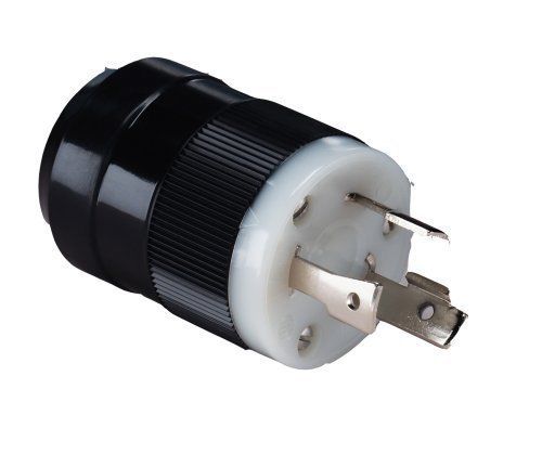 Marinco plug male 3-prong 12v/110ac locking for sale