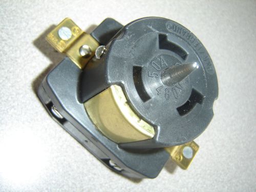 Pass &amp; seymour cs8169 50a 480v 3p 4w turnlok california-style locking receptacle for sale