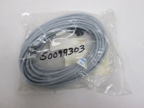 NEW FESTO KMEB-1-24-10-LED 193457 PLUG SOCKET CABLE ASSEMBLY 10M D300198