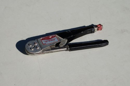 Buchanan Crimping Crimper Tool Teminal Solderless MILITARY 612118 Contact Pins